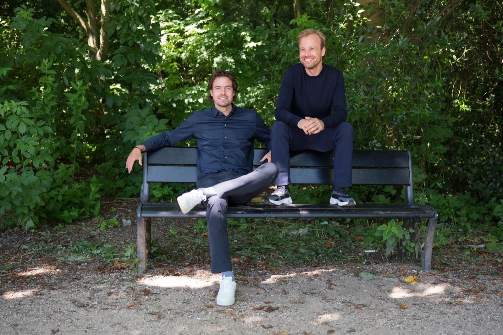 Nick Lammers (links) en Tjerk de Vries (rechts), oprichters van TEN